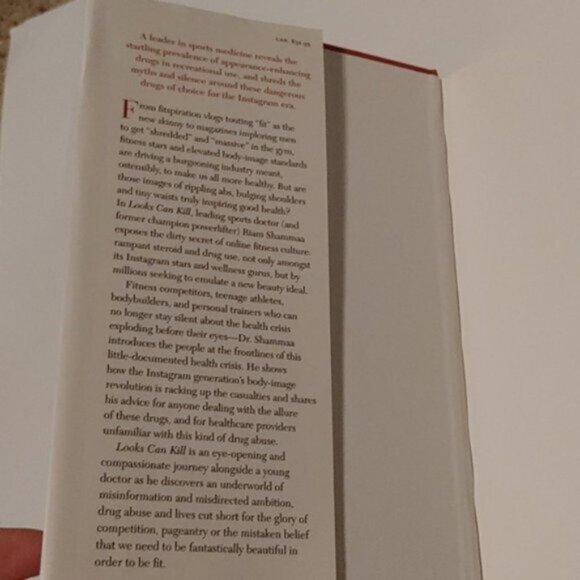 Looks Can Kill: A Doctor's Journey through Steroids, Addiction adult book - Picture 3 of 8